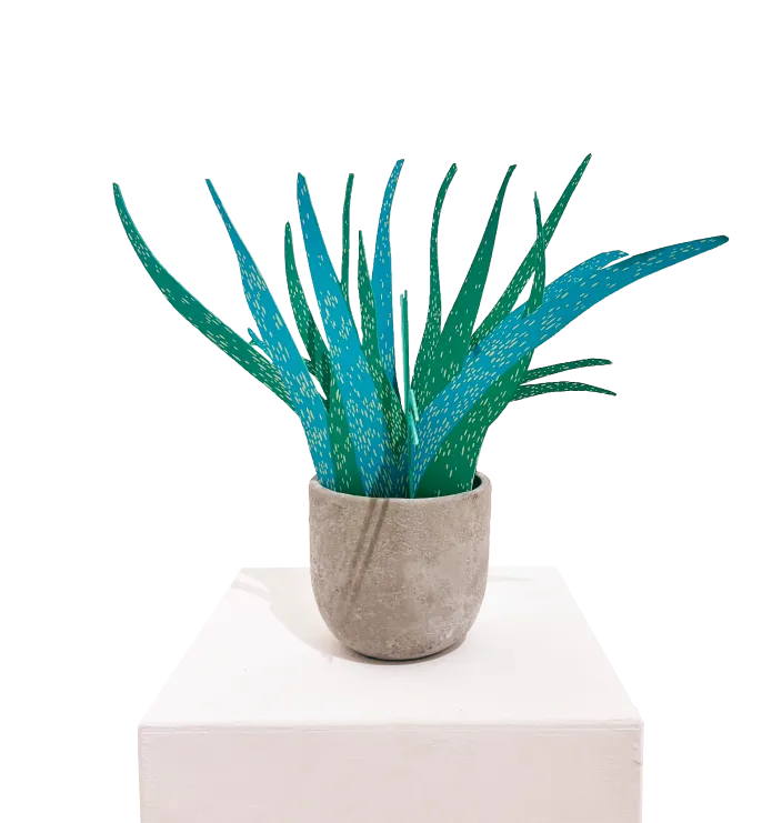 Aloe Vera (türkis) — Susann Pönisch