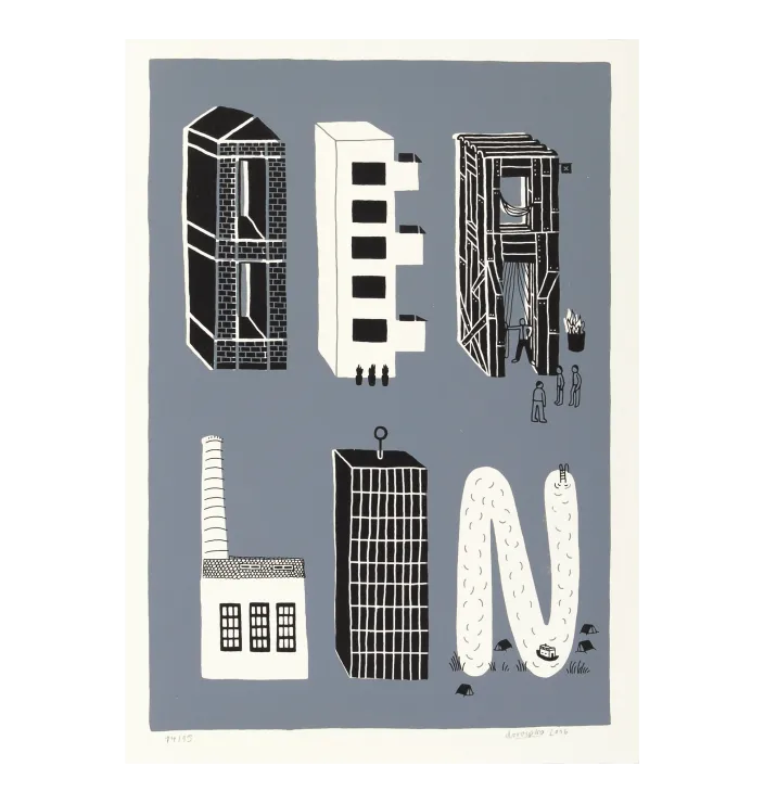 Berlin Typo — Doro Spiro