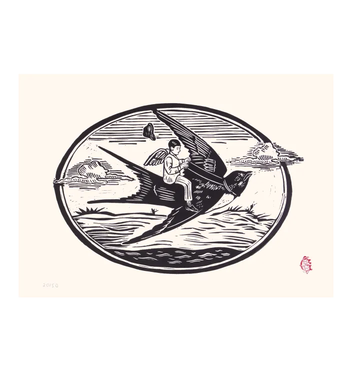 Boy on Swallow — Cem Öztürk