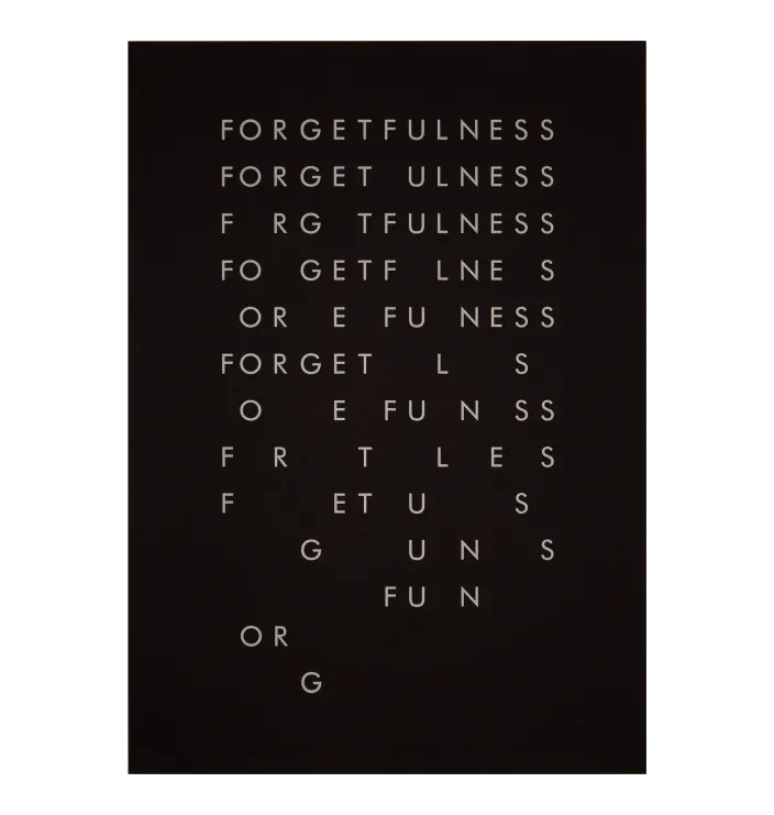 Forgetfulness — Jacek Dziubiński