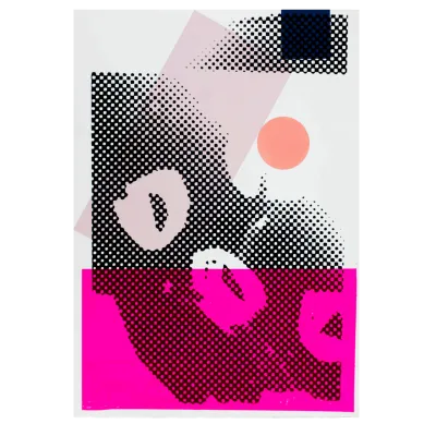Halftone Pink