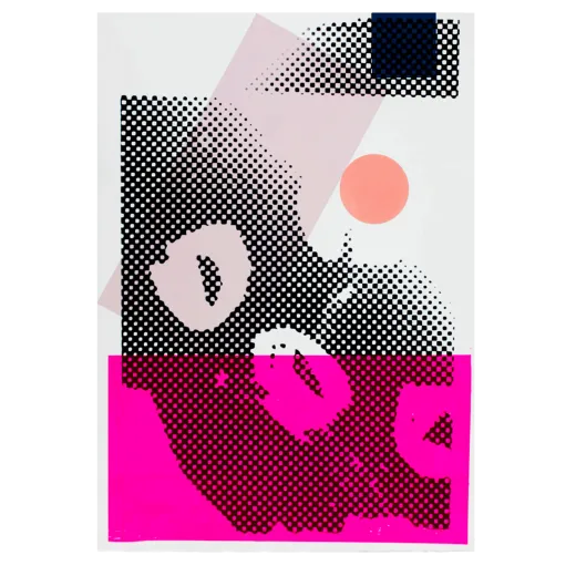 Halftone Pink