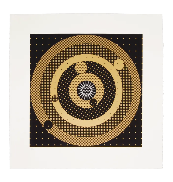 Planets (gold) — Otto Graphic