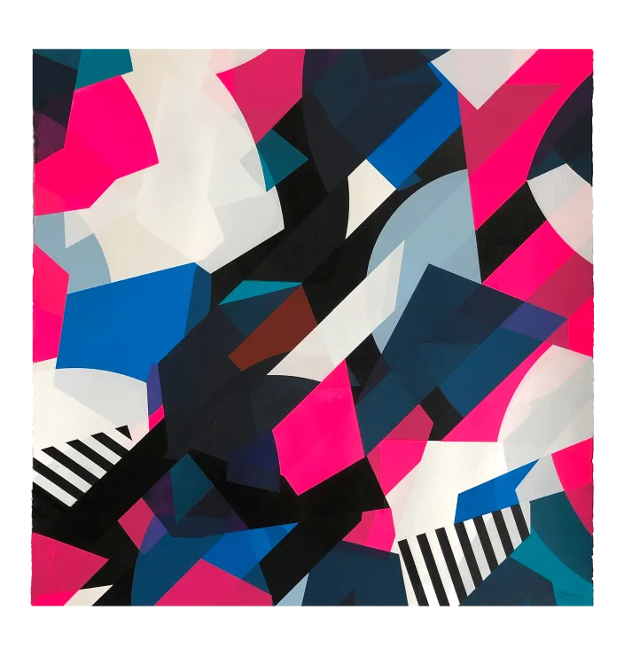 Strata 1.5 (pink) — Mark McClure