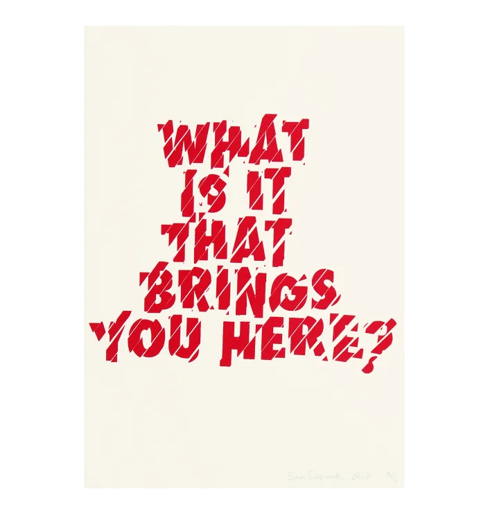 What Is It That Brings You Here? — Sam Smernicki