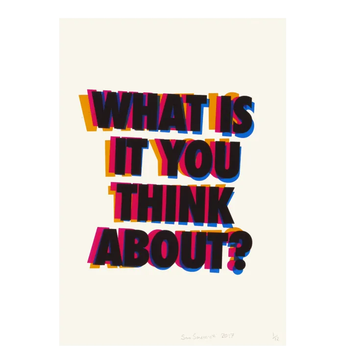 What Is It You Think About? (De-Registered) — Sam Smernicki