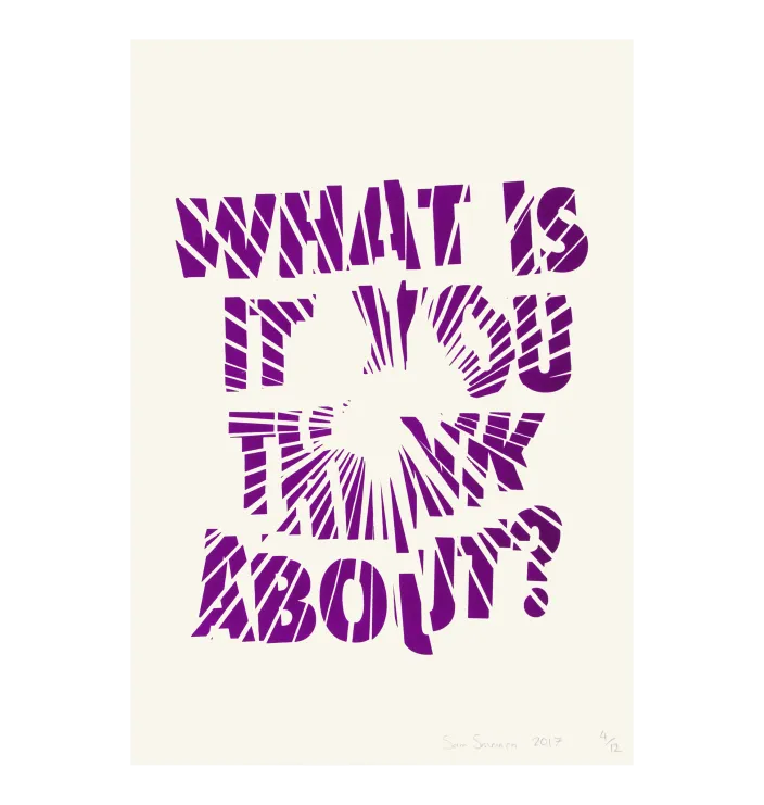 What Is It You Think About? — Sam Smernicki