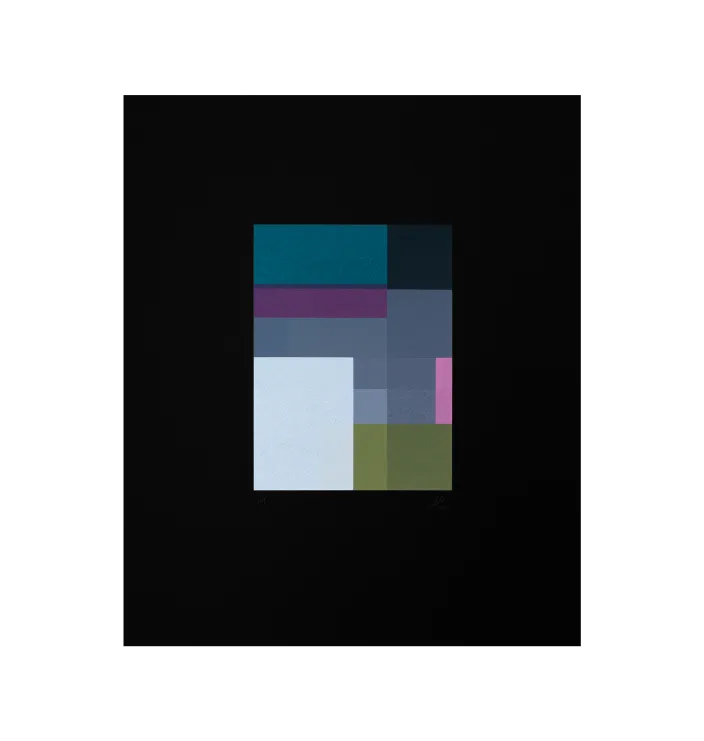 White Rectangle on Black — Richard Marsden